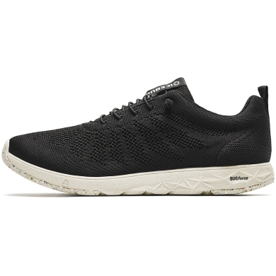 Icebug Sneaker Eli RB9X (3D-Mesh, elastische Kordeln erleichtern An- und Ausziehen) schwarz/weiss